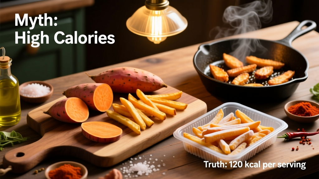 Air Fried Sweet Potato Fries: Real Calories Revealed