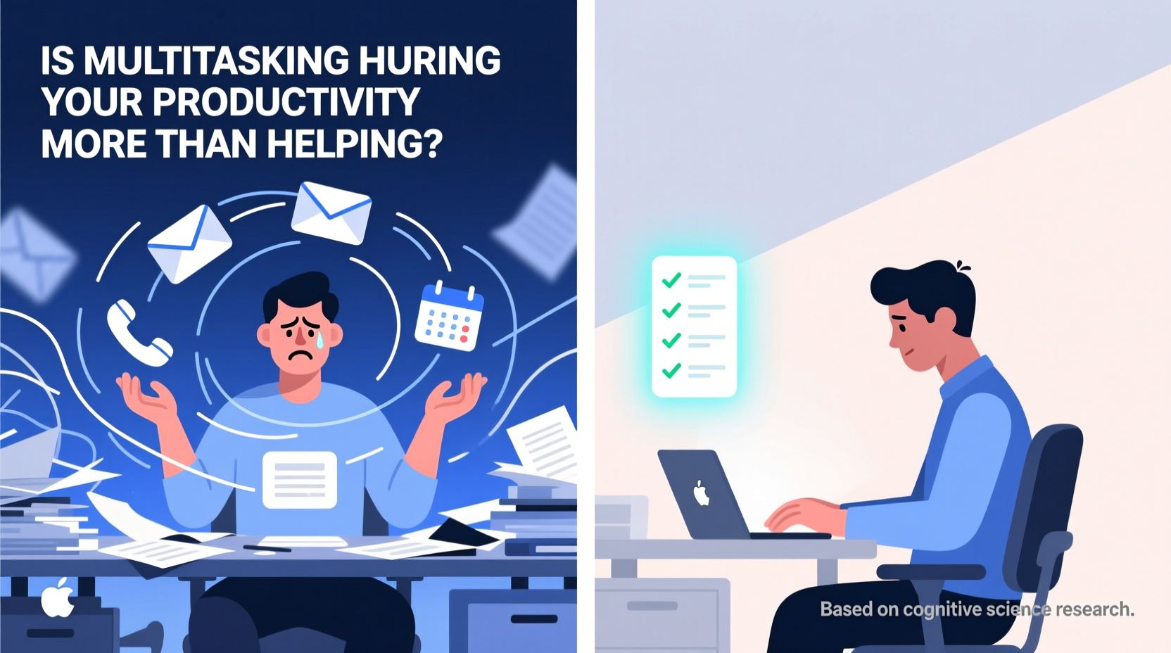 is multitasking hurting your productivity more than helping