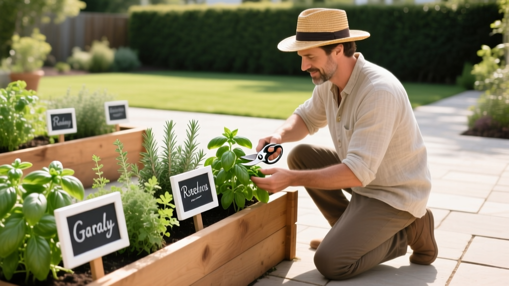 Outdoor Herb Garden Tips for Thriving Fresh Herbs
