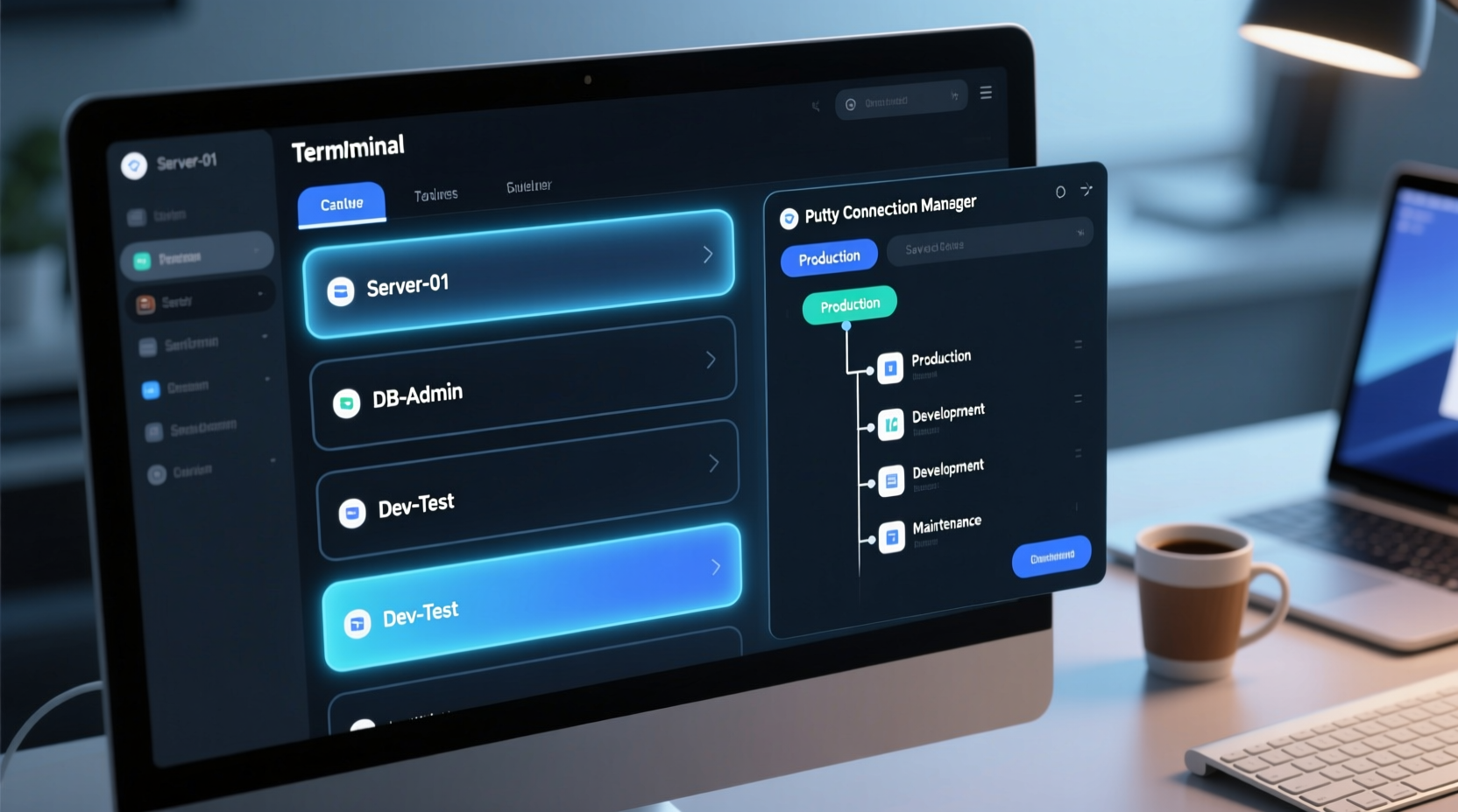 add tabs to putty with putty connection manager