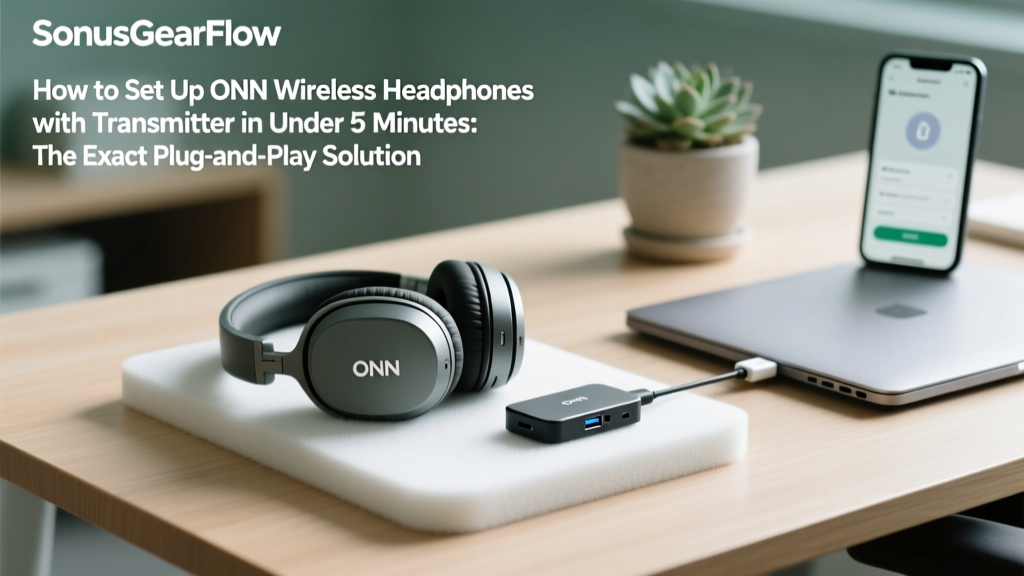 ONN Wireless Headphones Setup Guide (2026)
