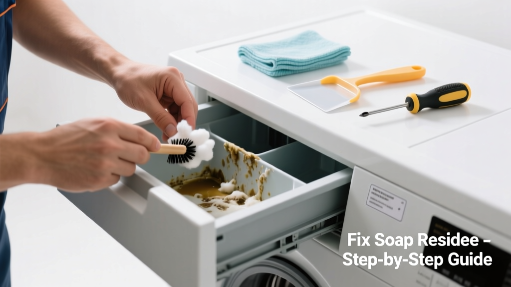 Fix Washer Leaving Soap Residue on Clothes