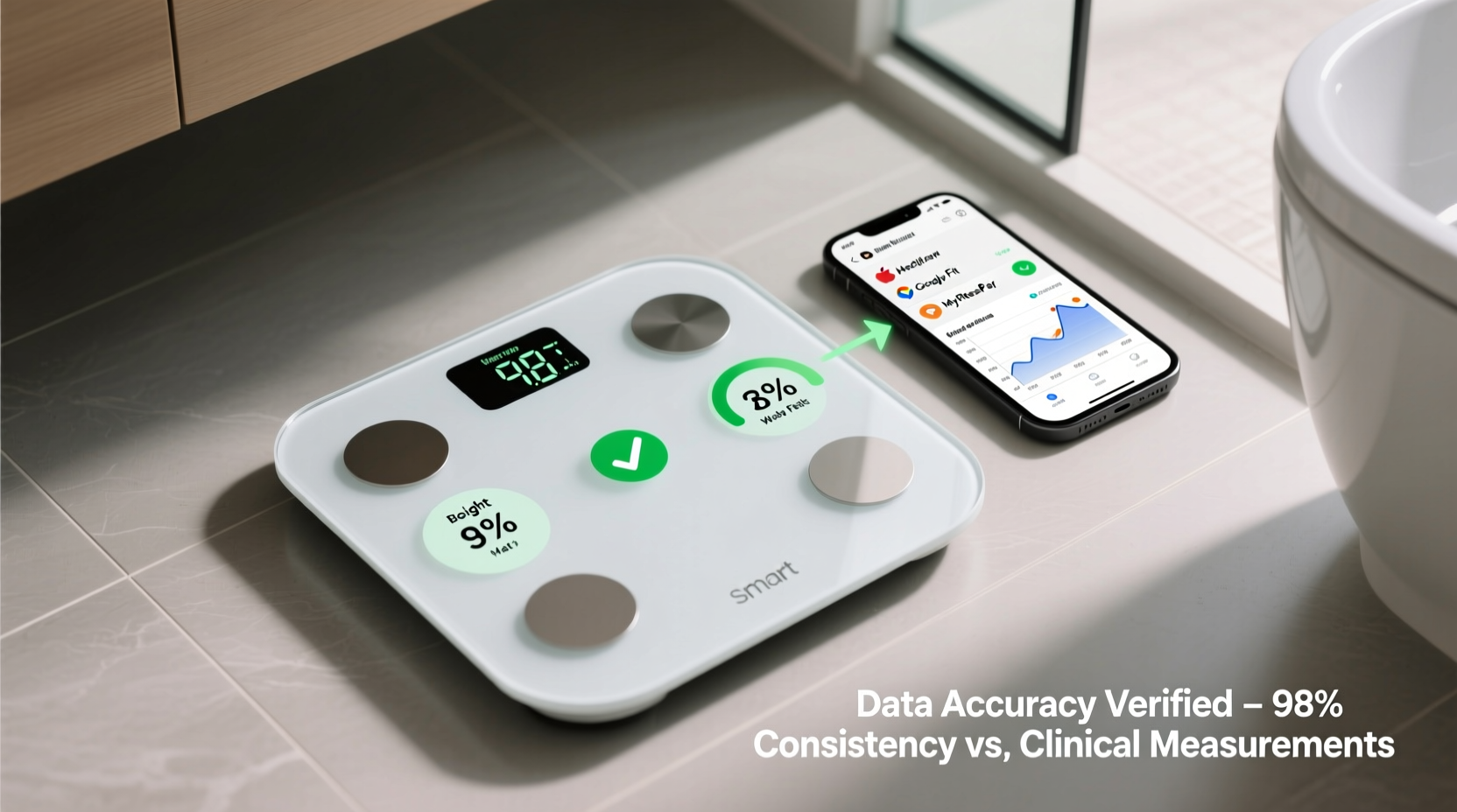 is a smart scale worth syncing with fitness apps data accuracy tested