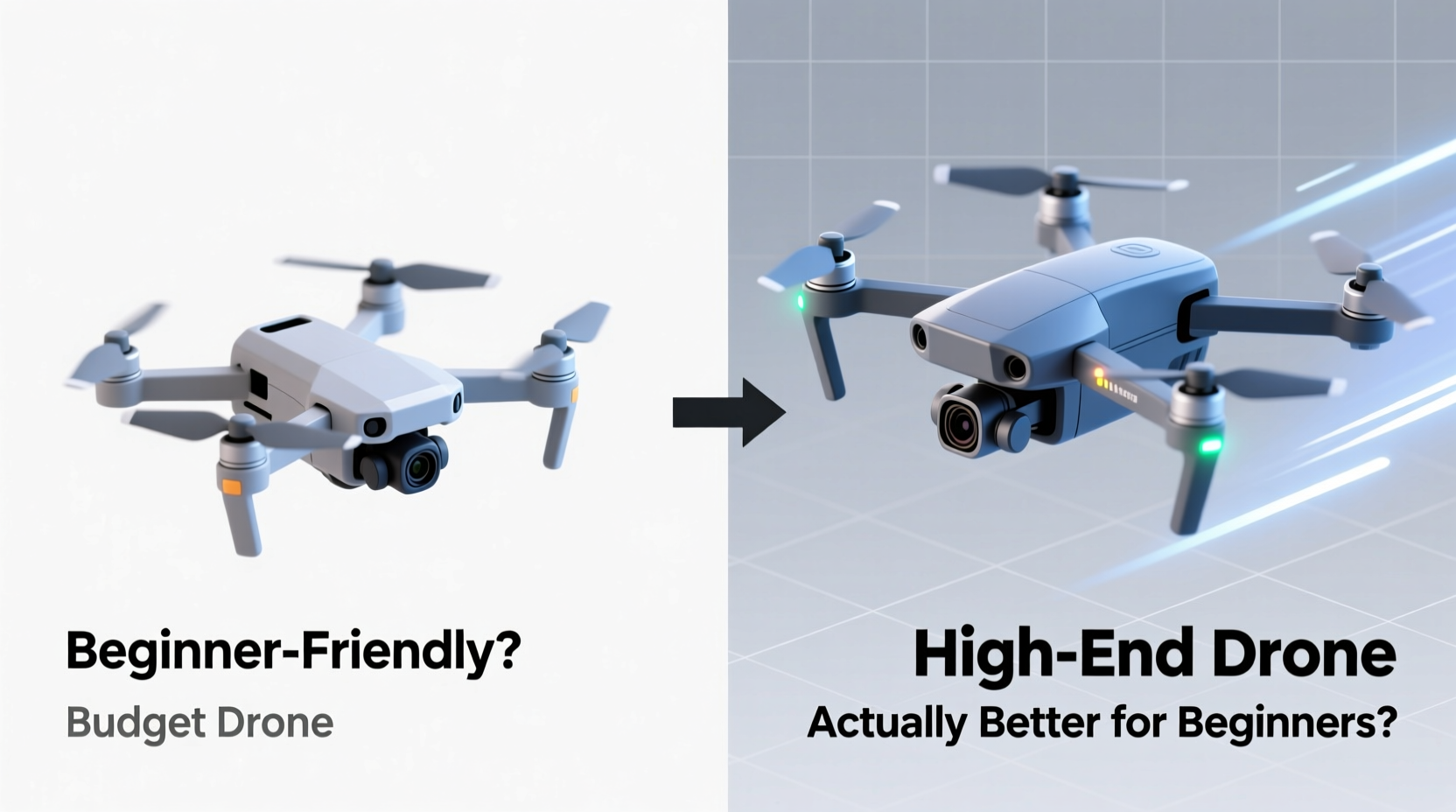 budget drones vs high end models are expensive ones actually better for beginners