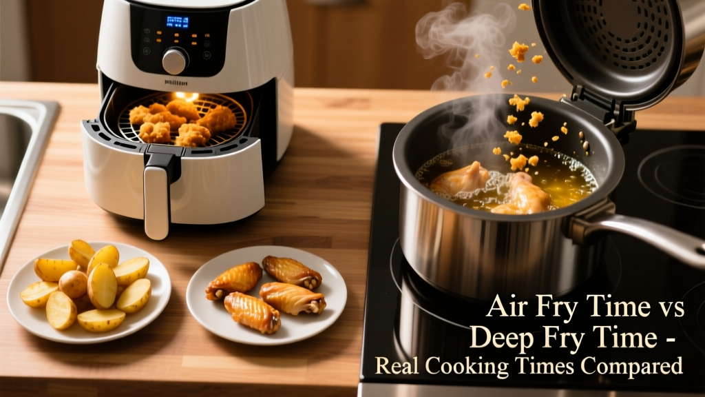 Air Fry Time vs Deep Fry Time: Real Cooking Times Compared