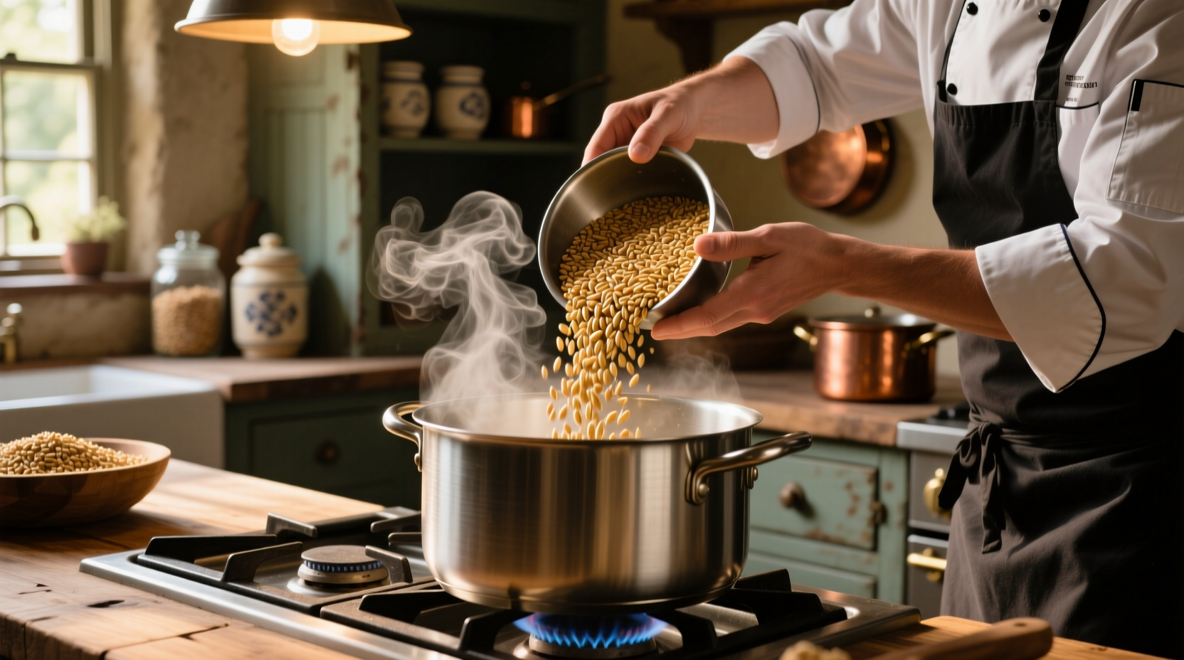 how cook barley