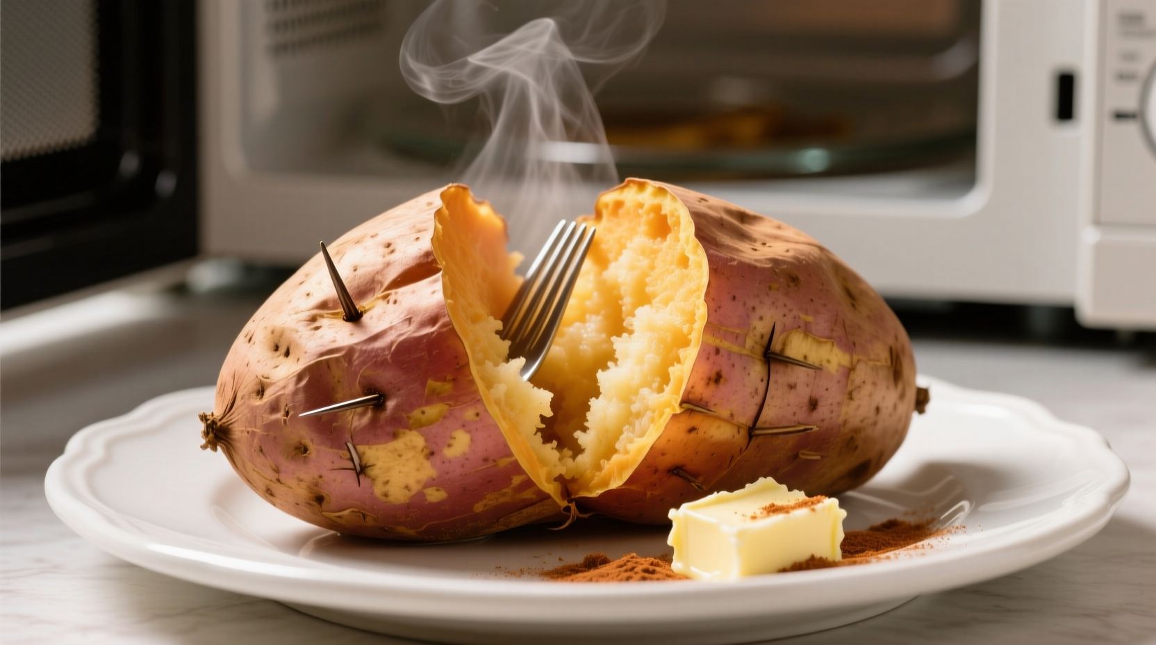 Microwave Sweet Potato Time: Perfect Every Time