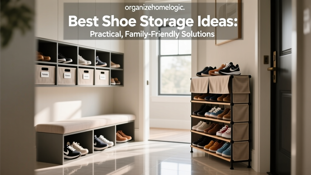 Best Shoe Storage Ideas: Practical & Family-Friendly