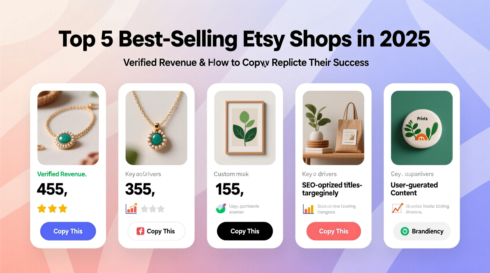 best selling etsy shops
