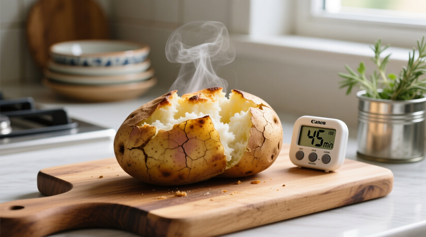 Perfect Baked Potato Timing: Exact Minutes & Temperature Guide
