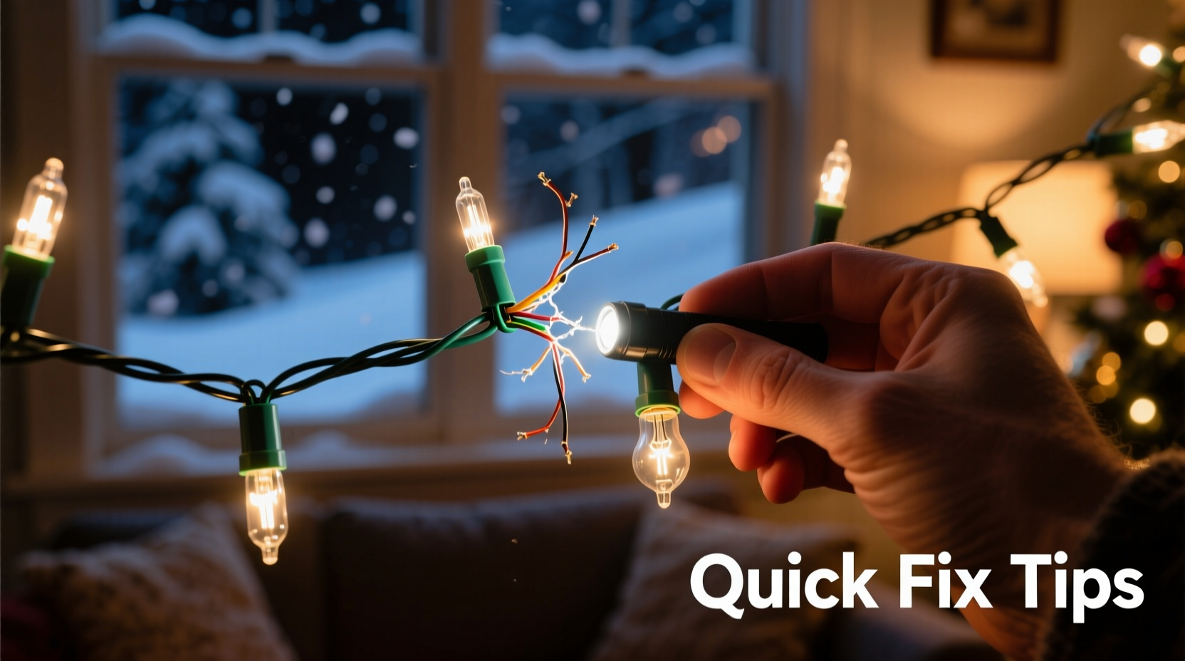 why does half my string of christmas lights go out quick fix tips