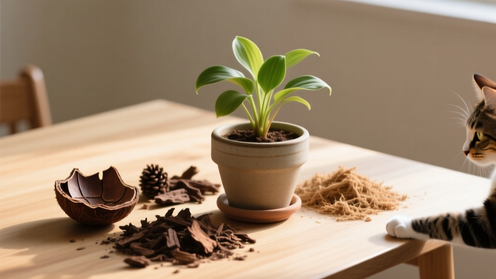 Toxic Mulch for Cats? Safe Indoor Plant Alternatives