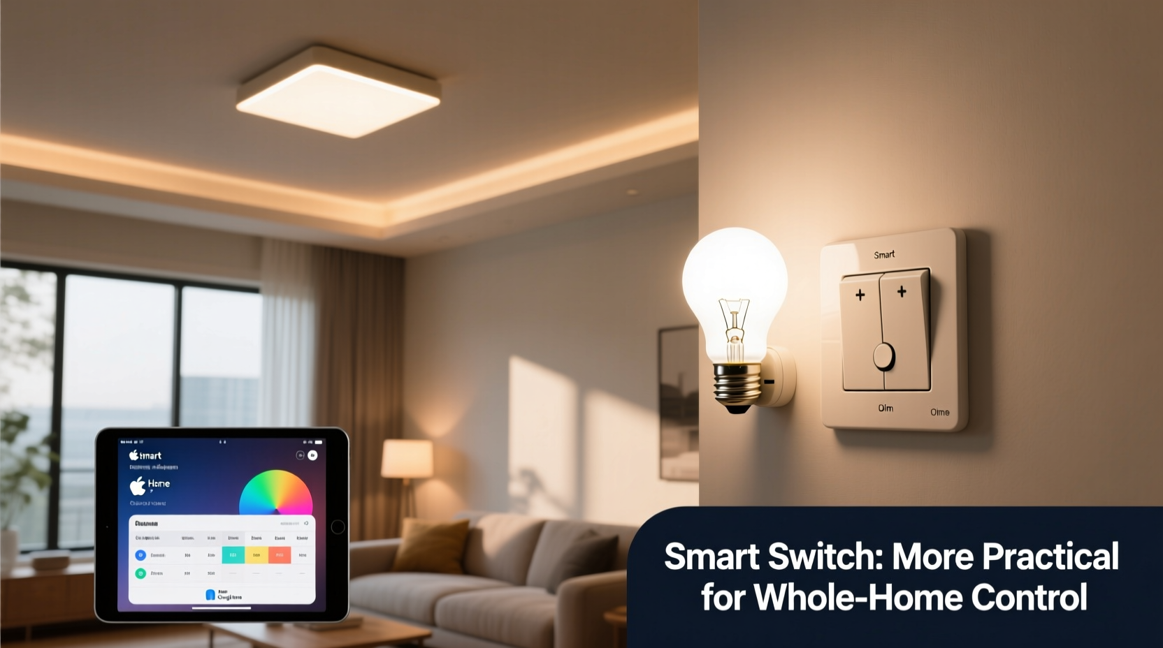 smart bulb vs smart switch which setup is actually more practical for home automation