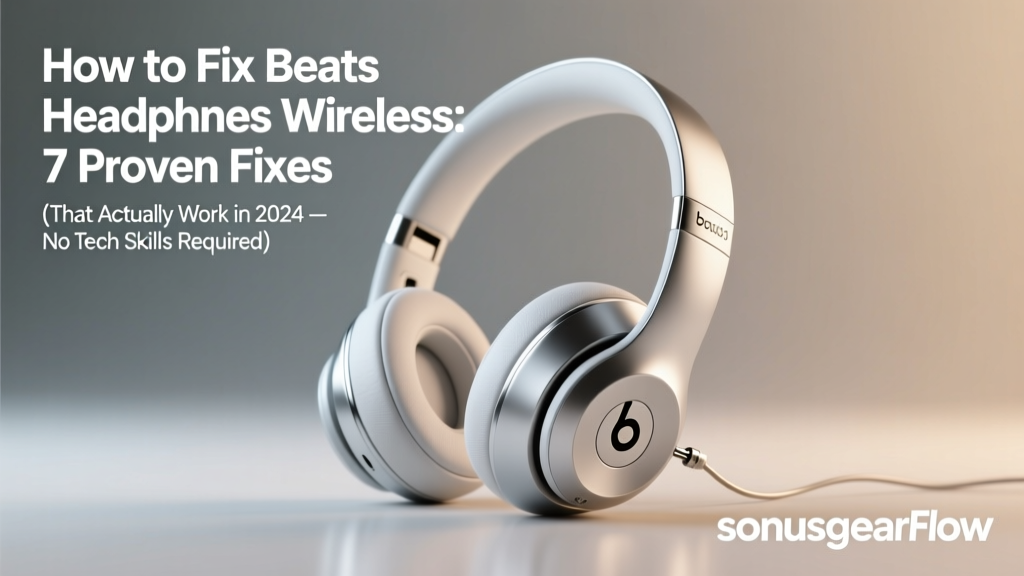 Fix Beats Wireless Headphones (2026)