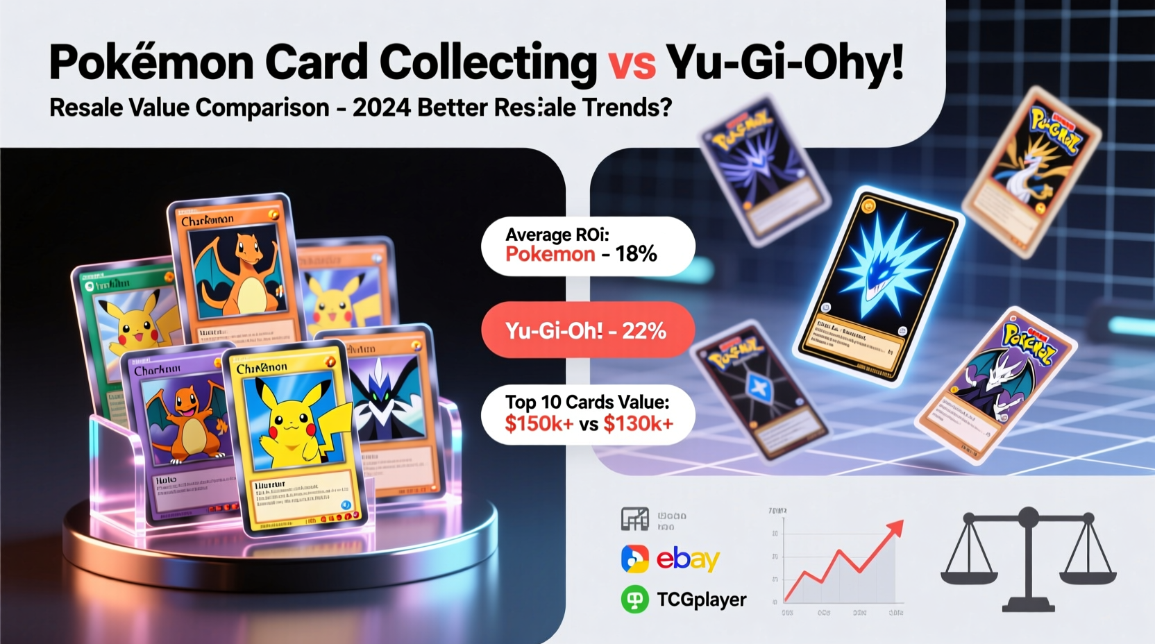 pokemon card collecting vs yugioh which hobby has better resale value