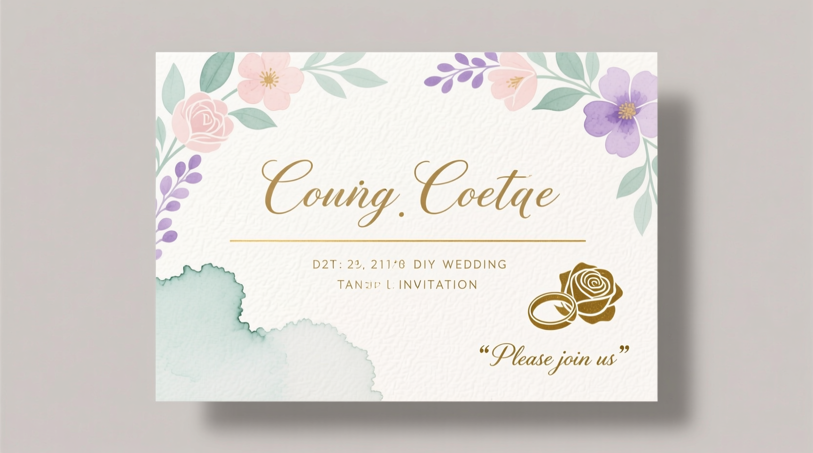 do yourself wedding invitations