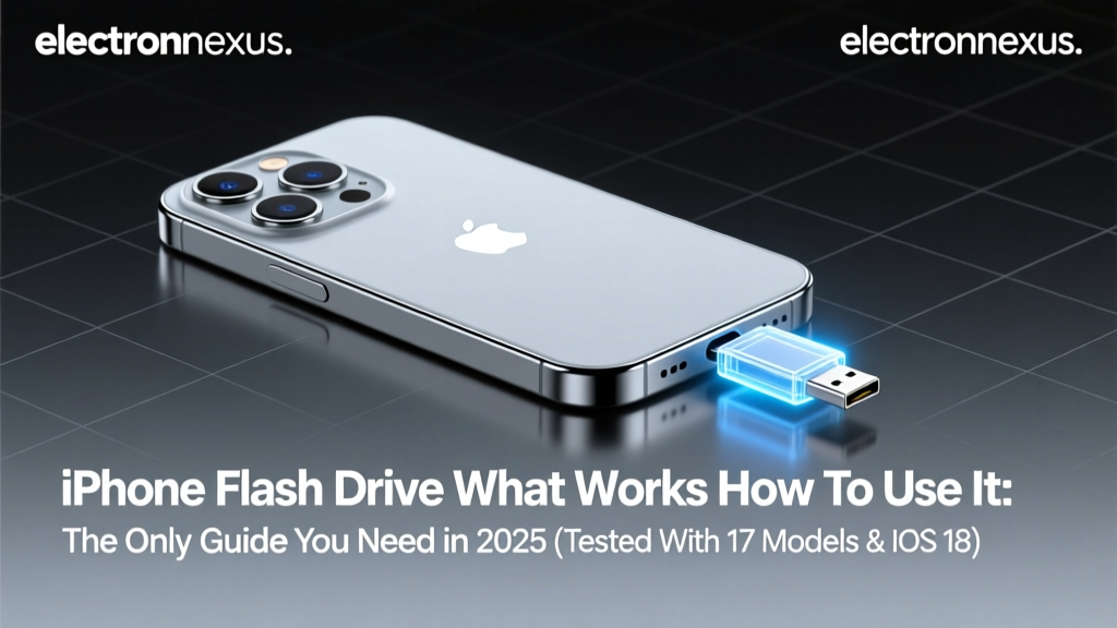 iPhone Flash Drive What Works How To Use It: The Only Guide You Need in 2025 (Tested With 17 Models & iOS 18)