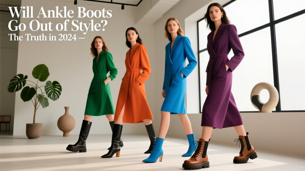 Will Ankle Boots Go Out of Style? The Truth in 2024