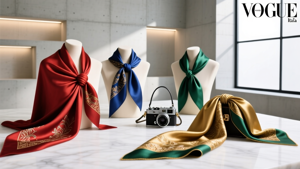 When Did Silk Scarves Become a Fashion Accessory?