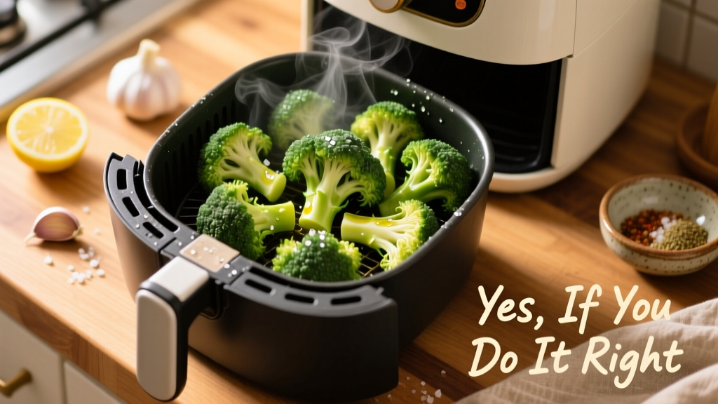 Is Air Fryer Broccoli Healthy? (Yes—Do It Right)