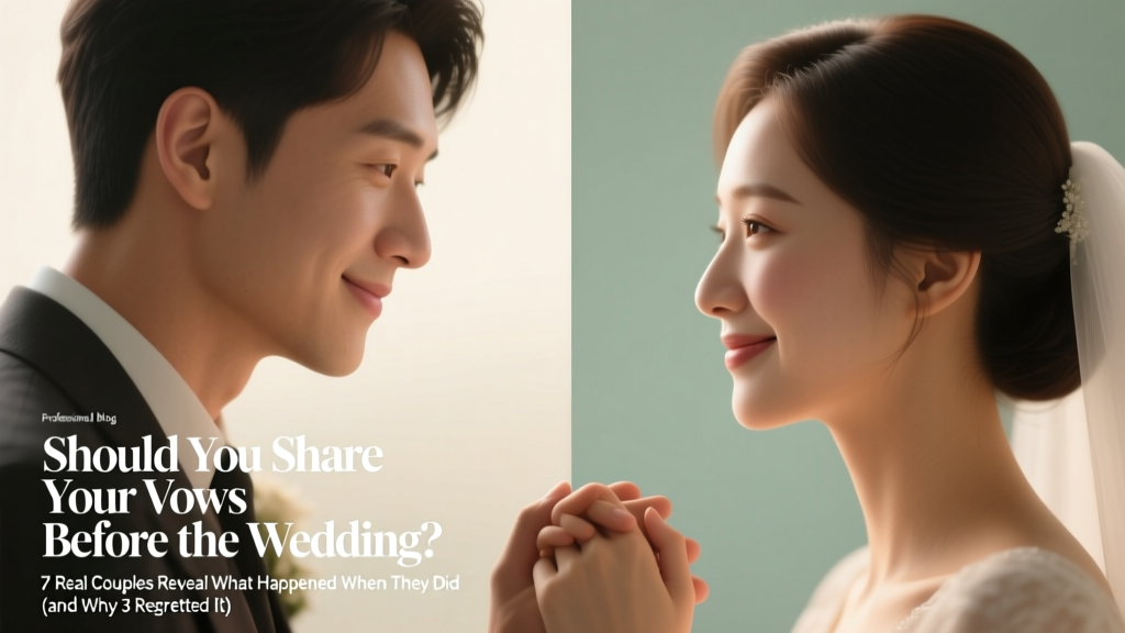 Share Vows Before Wedding? 7 Couples Reveal Outcomes
