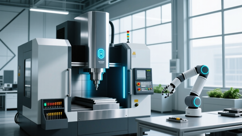 CNC Vertical Machining in 2026: AI, Automation & Smart Spindles