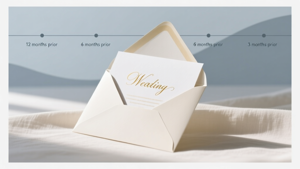 Wedding Invites Timeline: When to Mail (Backward-Planned)