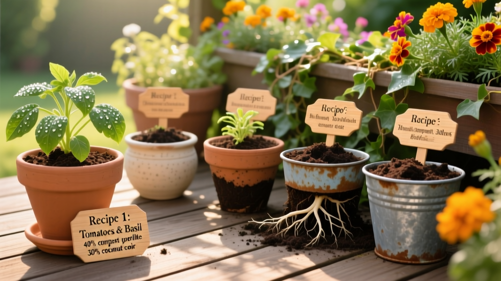 Container Garden Soil Mix: 5 Recipes for Vegetables, Herbs, and Flowers