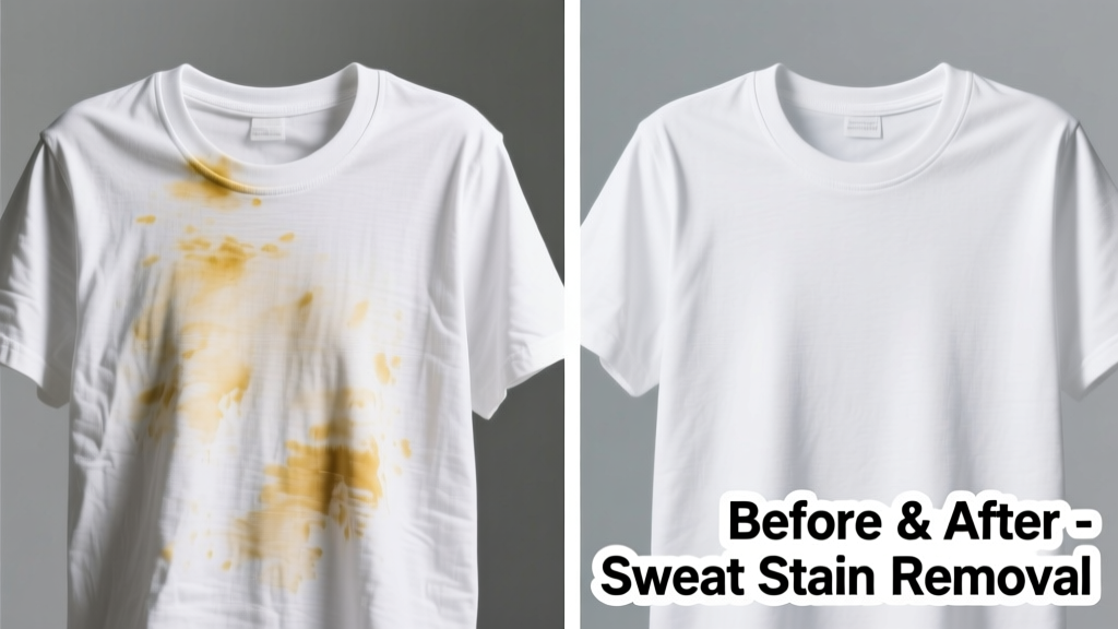 How to Remove Sweat Stains from Cotton Fabric