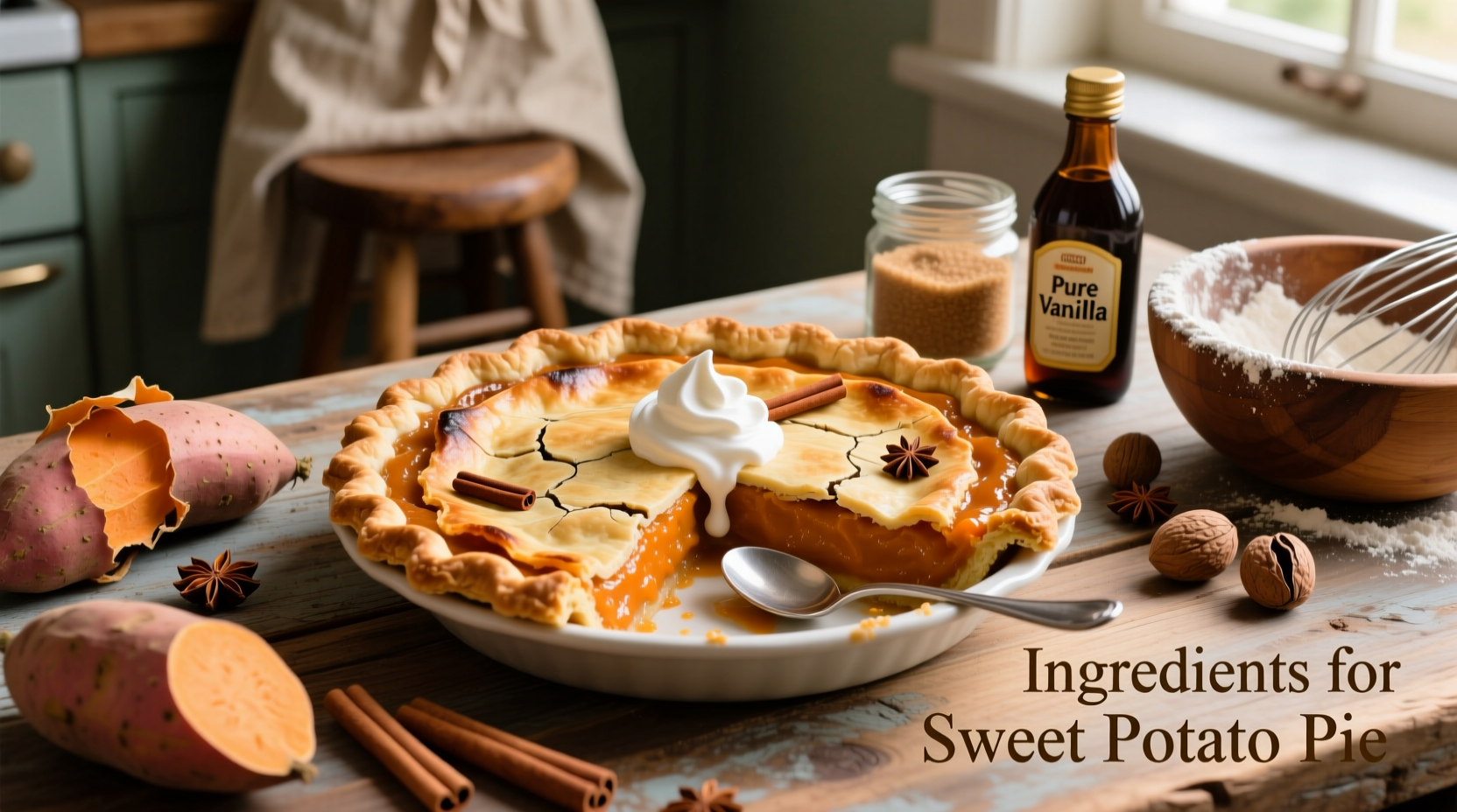 Essential Ingredients for Perfect Sweet Potato Pie