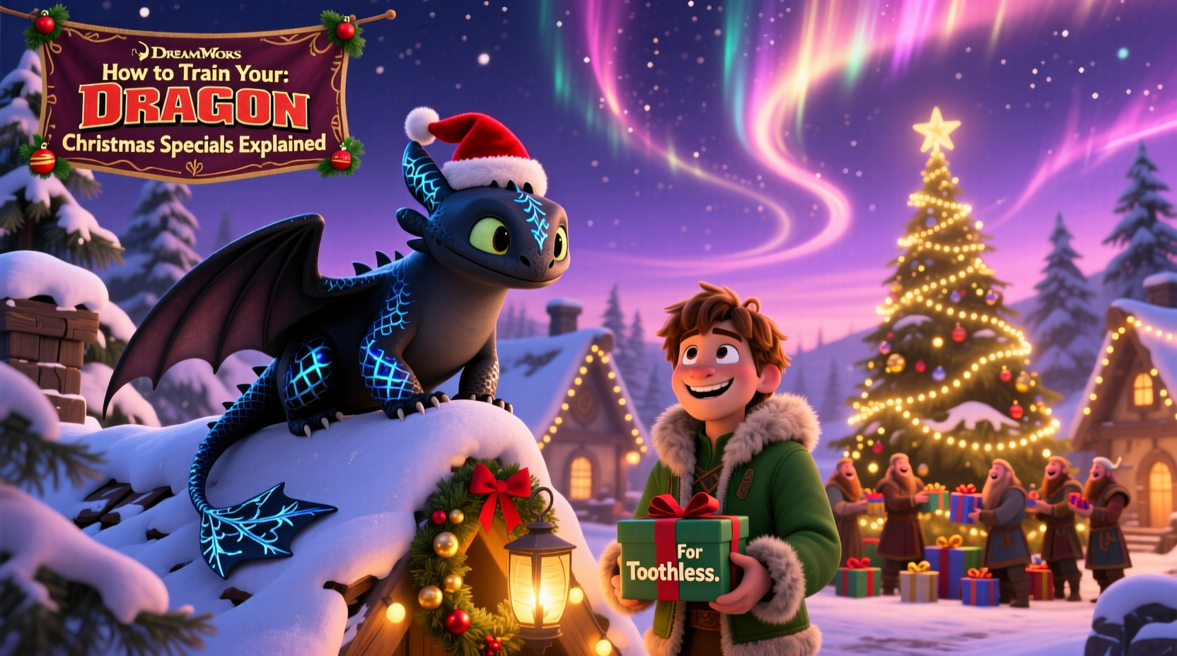 how to train your dragon christmas