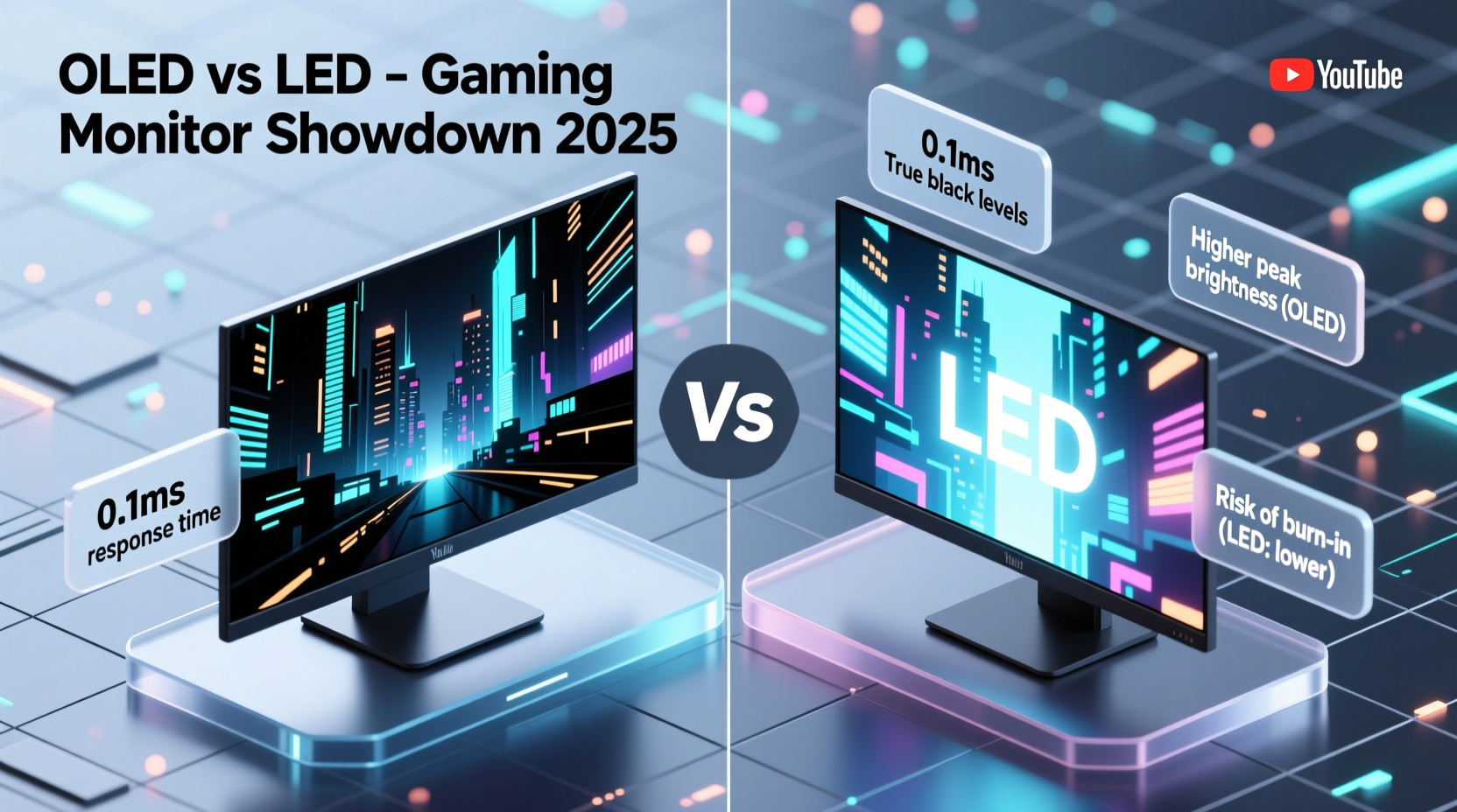 is oled really better than led for gaming monitors in 2025