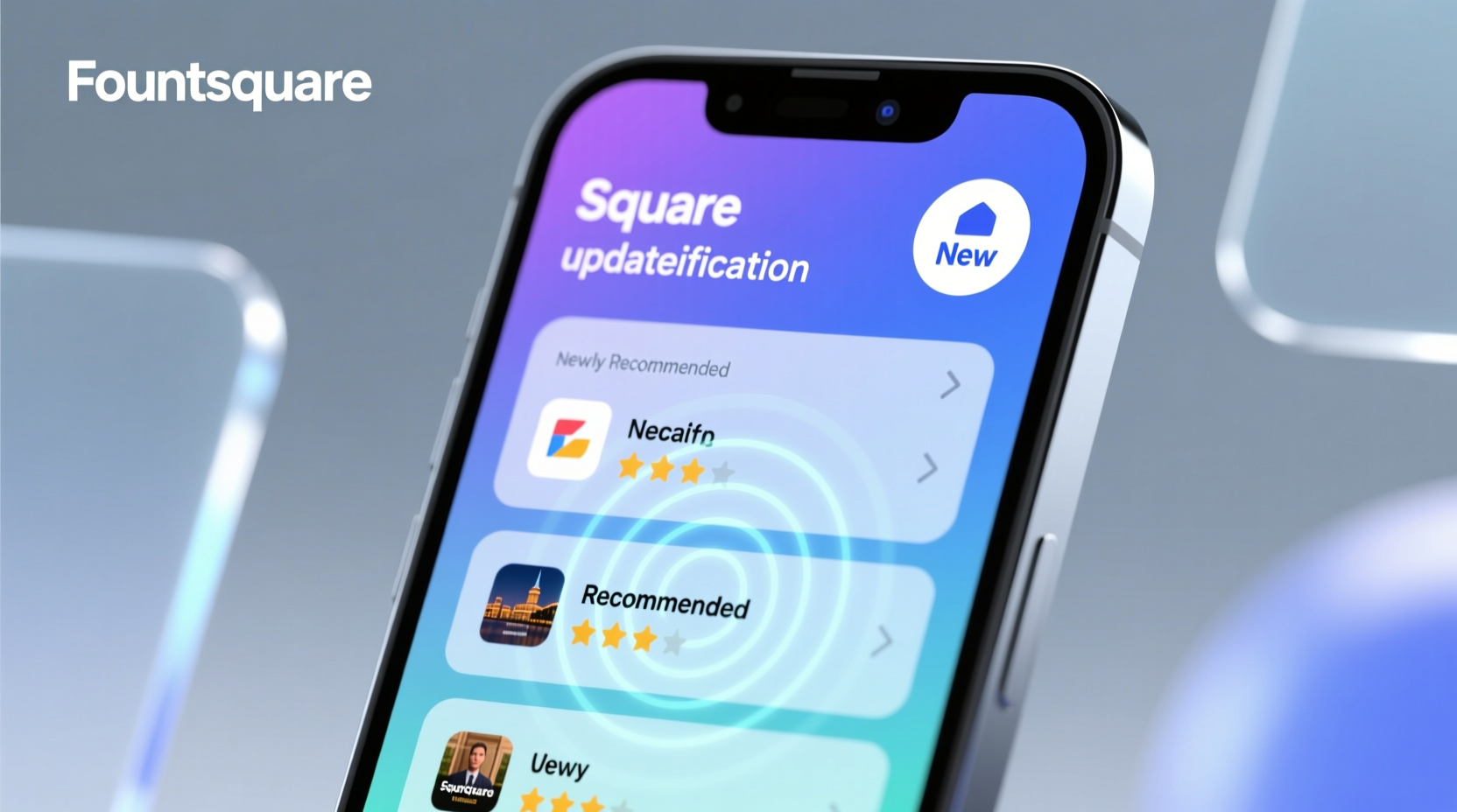 foursquare updates with new design recommendations an