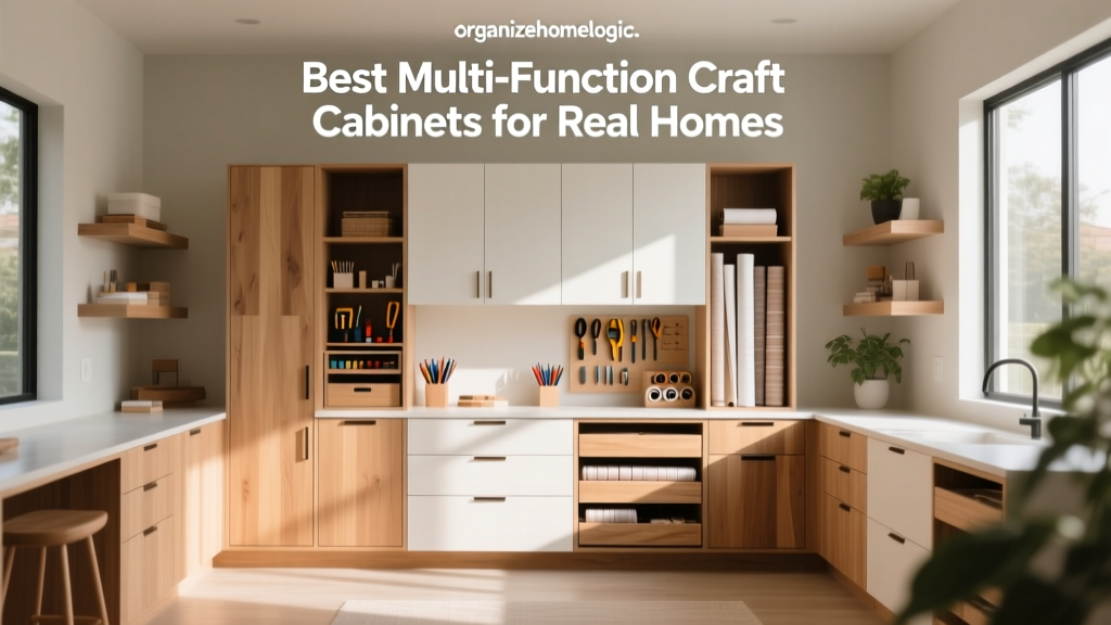 Best Multi-Function Craft Cabinets for Real Homes