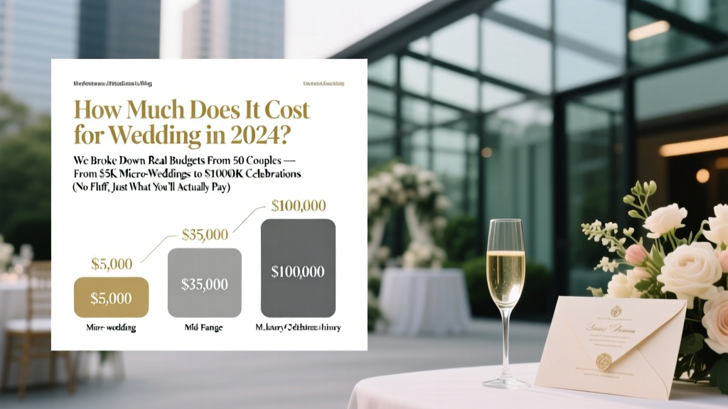 Wedding Cost in 2026: Real Budgets from $5K–$100K
