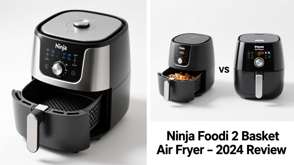 Ninja Foodi 2-Basket Air Fryer: Features Explained