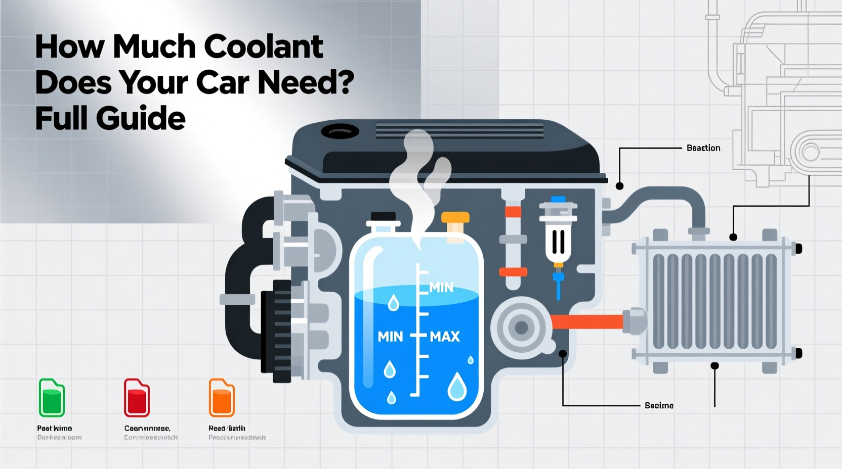 how much coolant do i need in my car