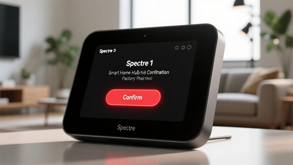 Spectre 1 Device: Complete Reset, Recovery & Unpair Guide