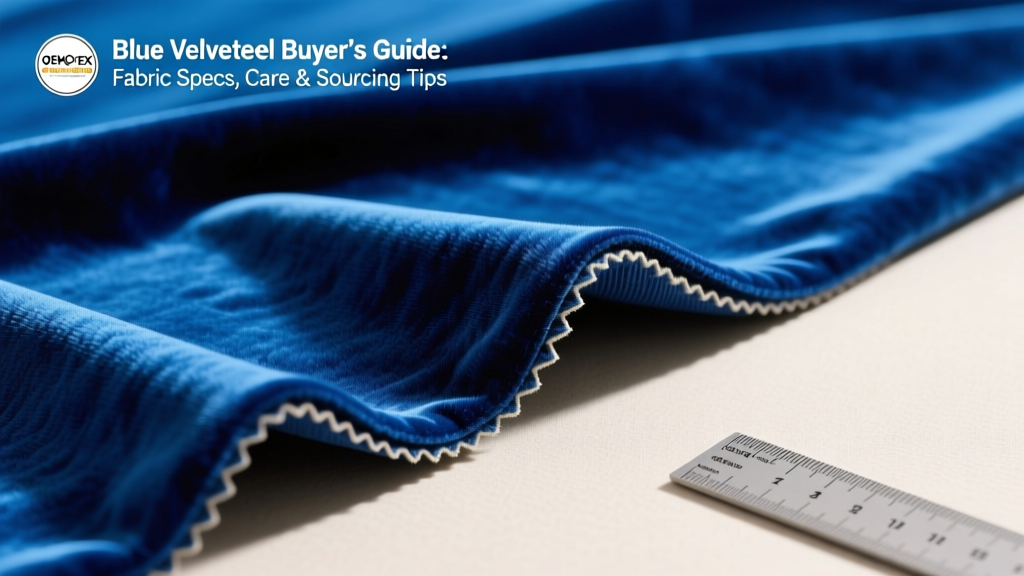 Blue Velveteen Buyer’s Guide: Fabric Specs, Care & Sourcing Tips