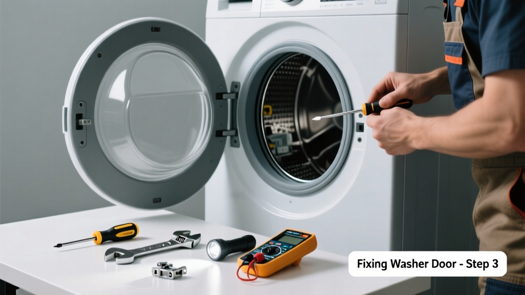 How to Fix a Washer Door That Won’t Open
