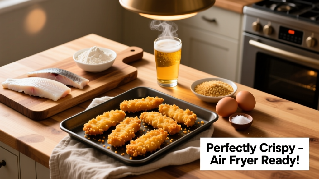 Air Fry Gorton’s Beer Battered Fish Tenders Perfectly