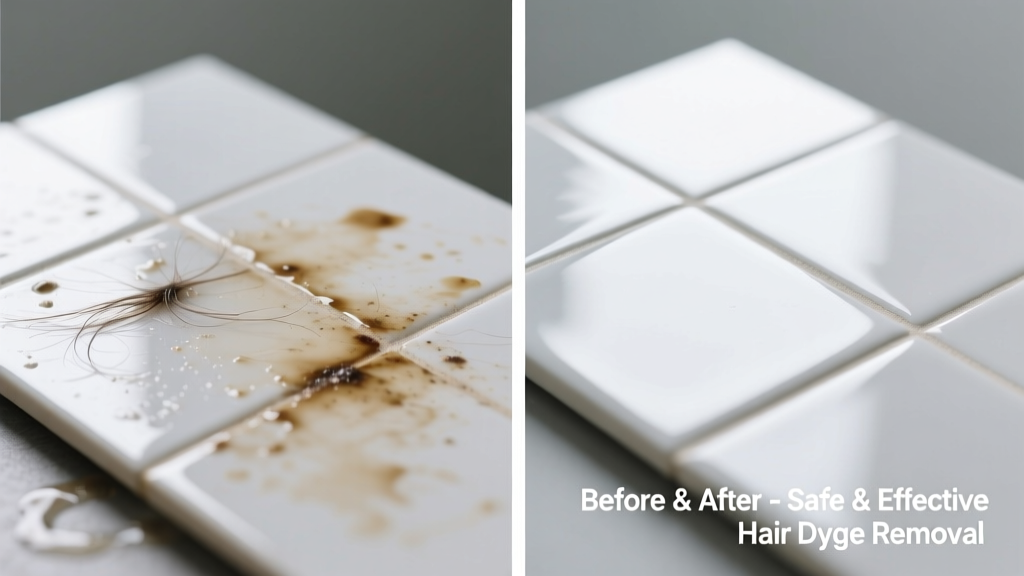 How to Remove Hair Dye from Tile Safely and Effectively