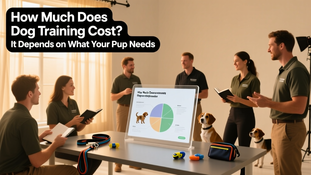 How Much Does Dog Training Cost? It Depends on What Your Pup Needs