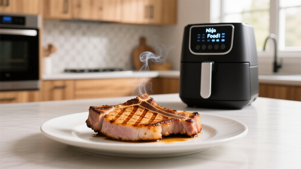 Ninja Foodi Pork Chops: Perfect Temp & Crisp Every Time