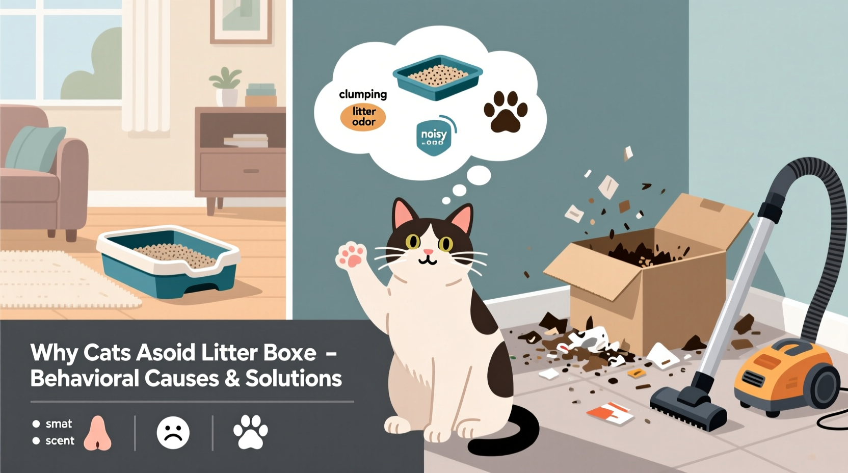 why is my cat suddenly avoiding the litter box behavioral causes and solutions