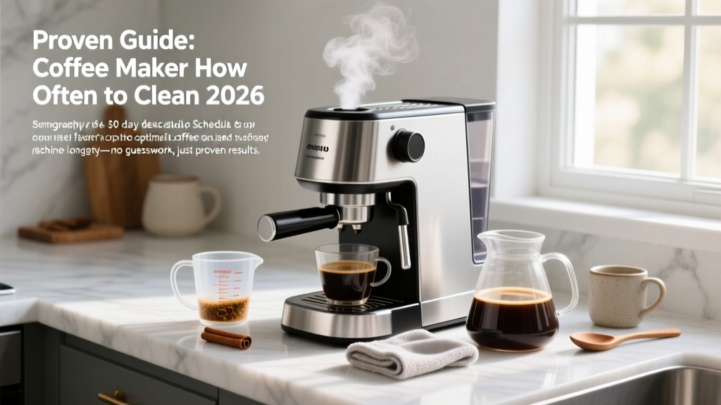 Proven Guide: Coffee Maker How Often to Clean 2026