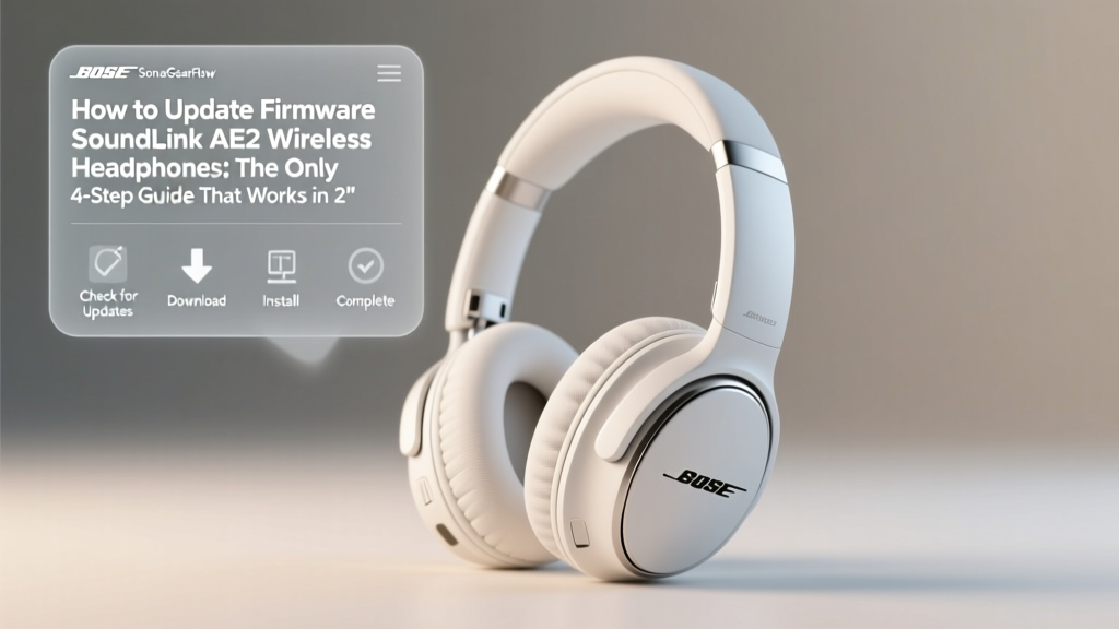 Update Bose SoundLink AE2 Firmware (2026)