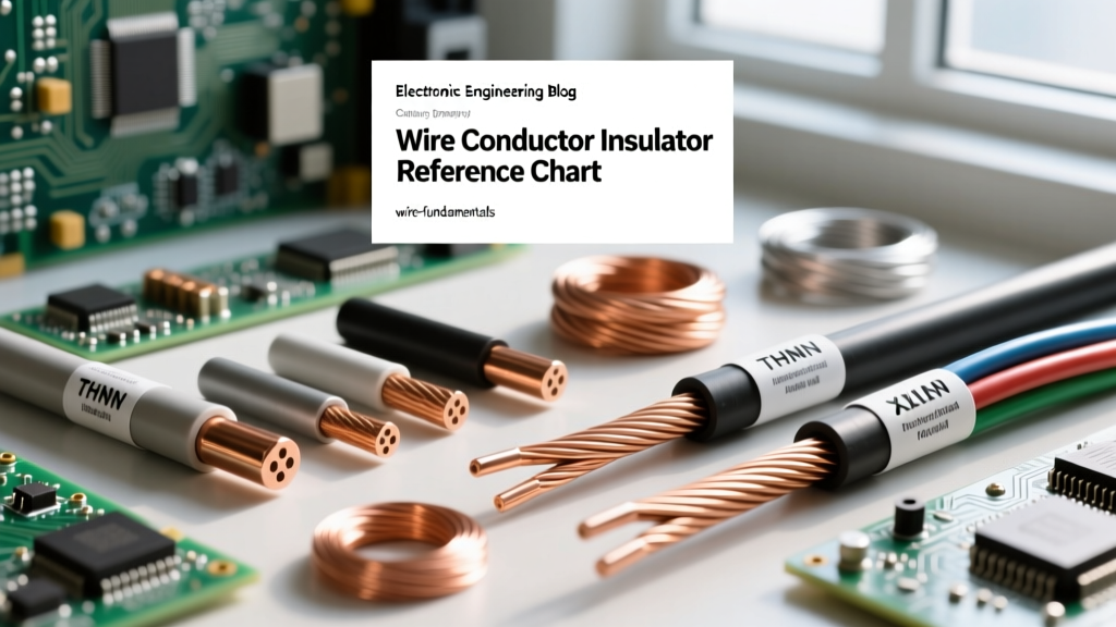 Wire Conductor and Insulator Materials Reference Chart