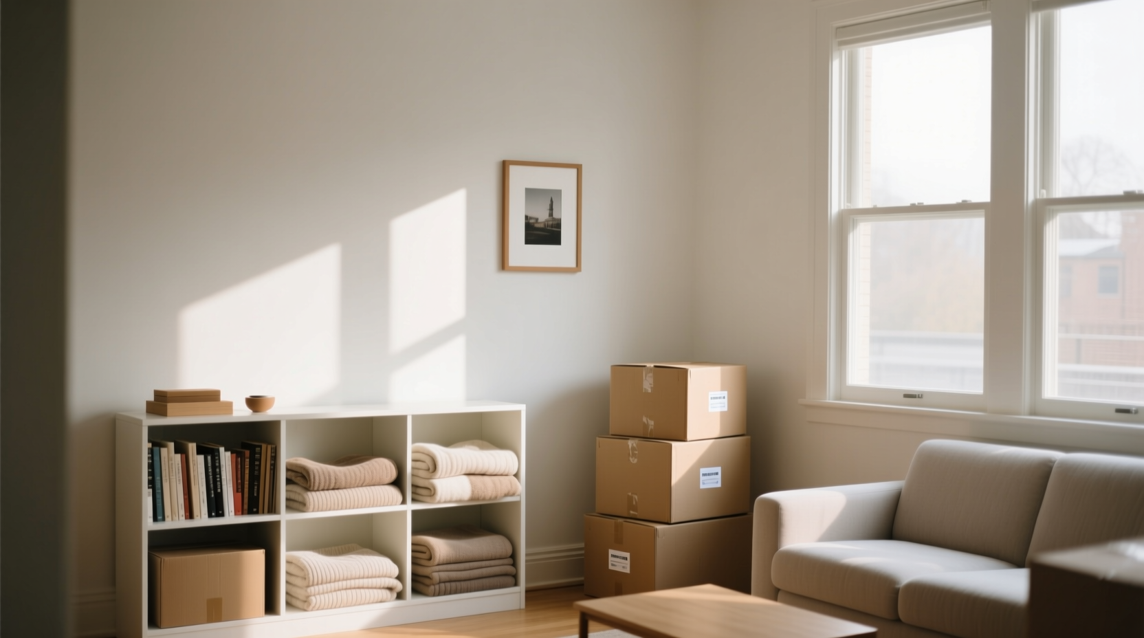how to declutter your home when downsizing