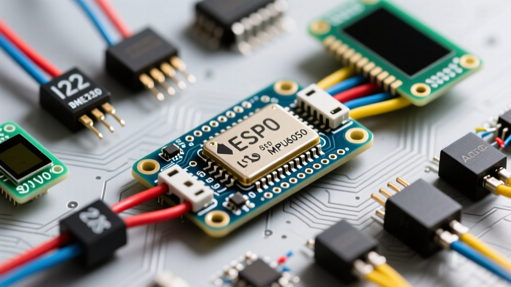 ESP32 Sensors Compatibility Guide: I2C, SPI & ADC Pins
